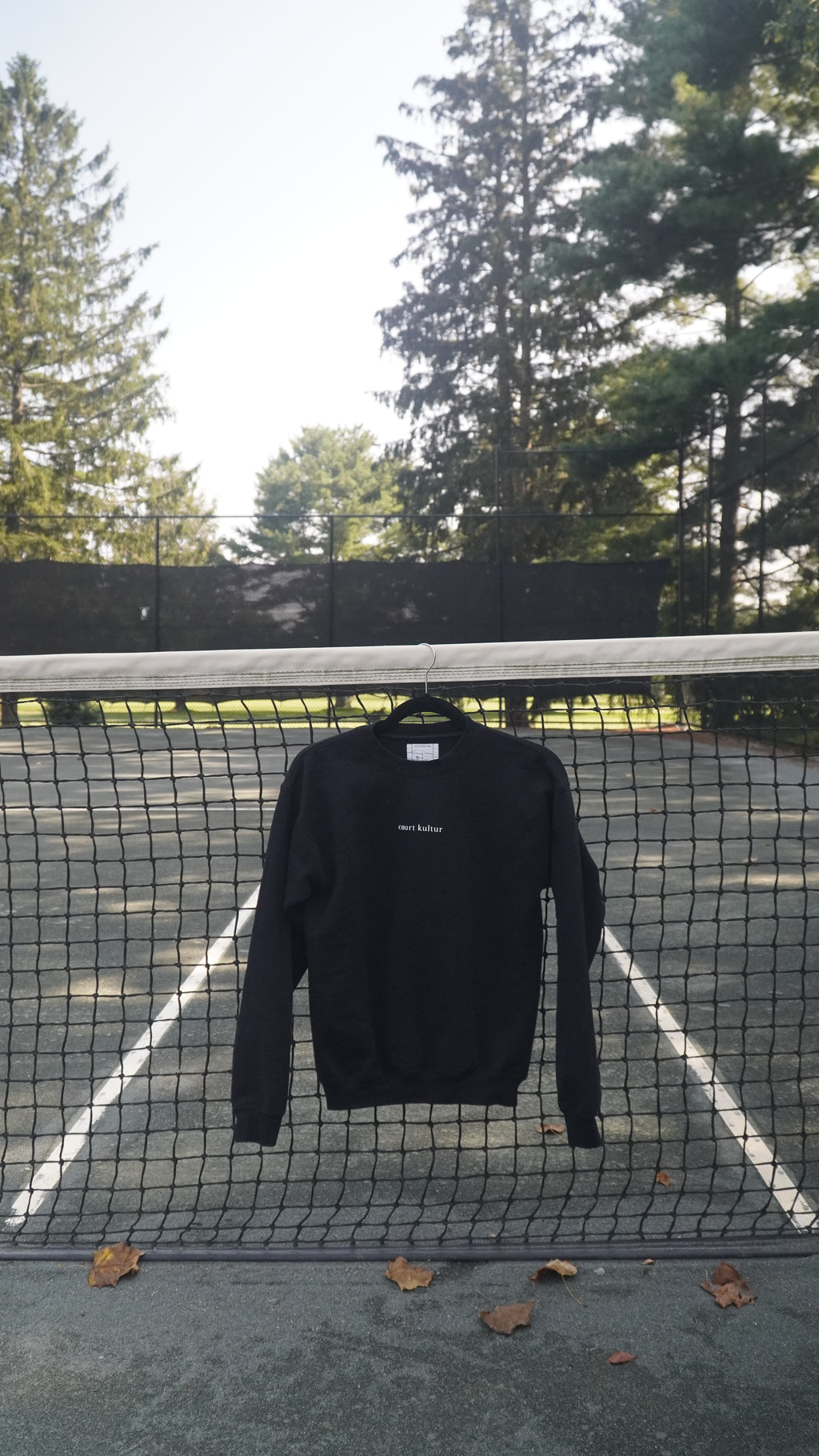 Women's Black Crewneck