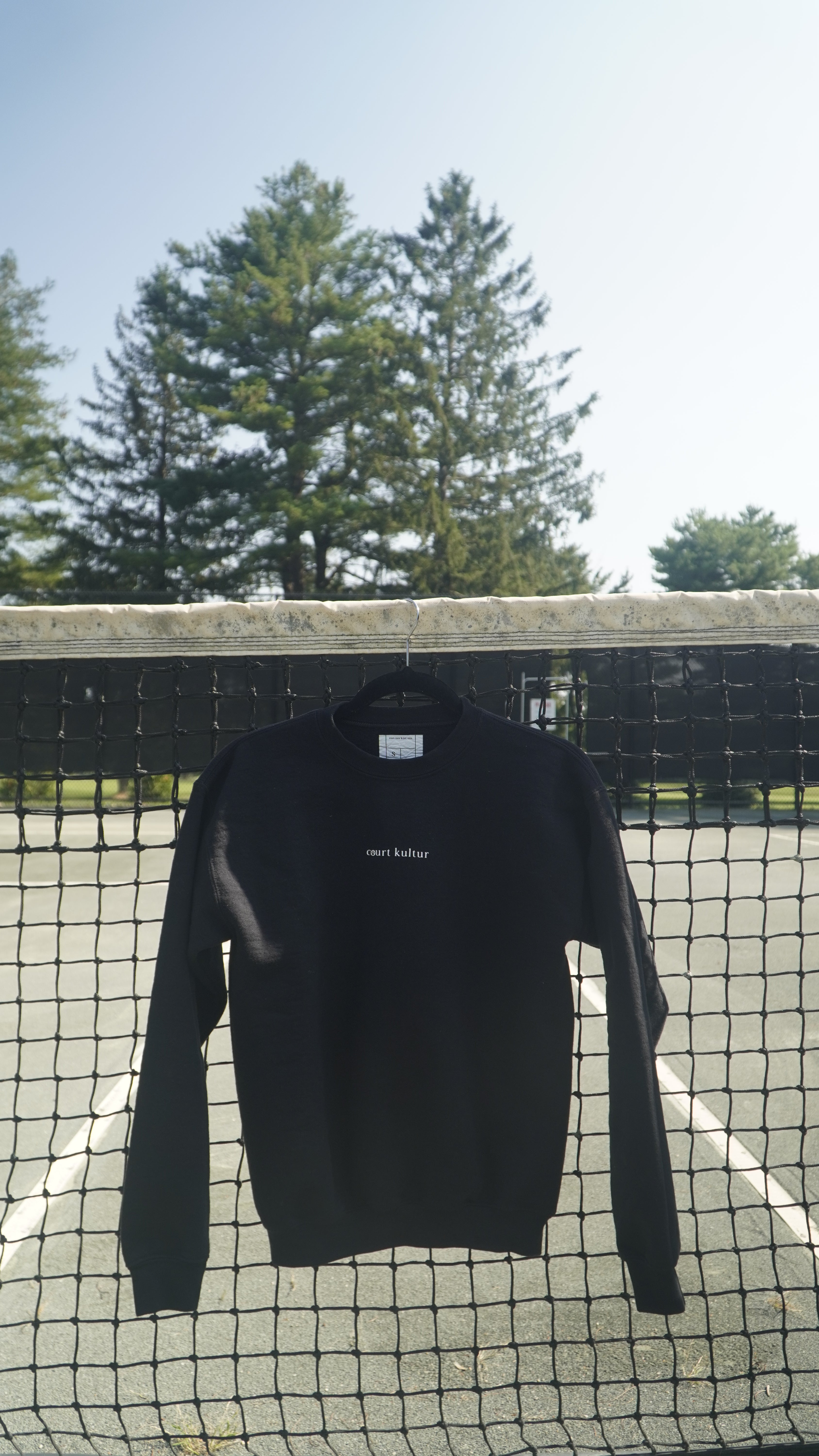 Women's Black Crewneck