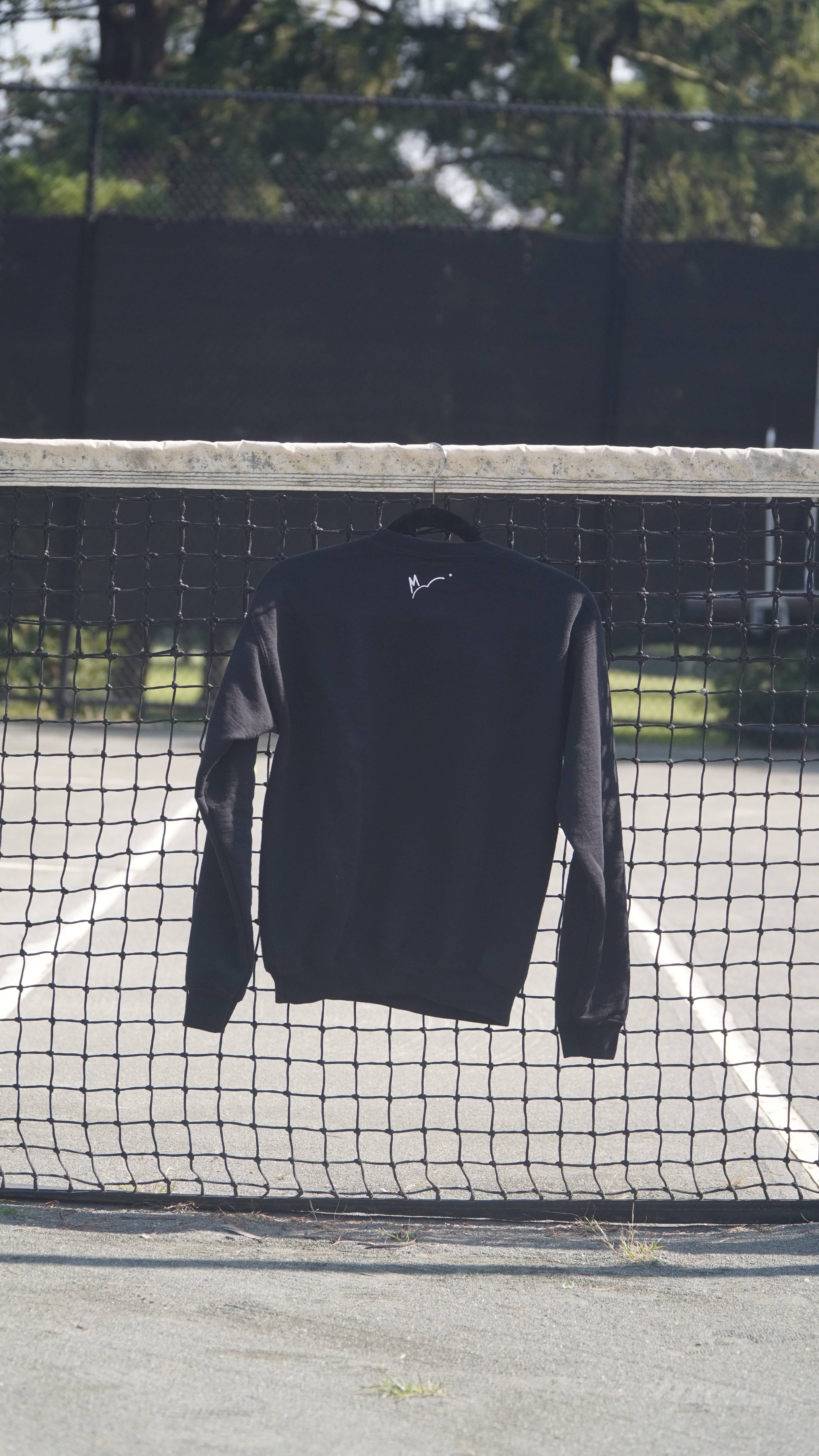 Women's Black Crewneck