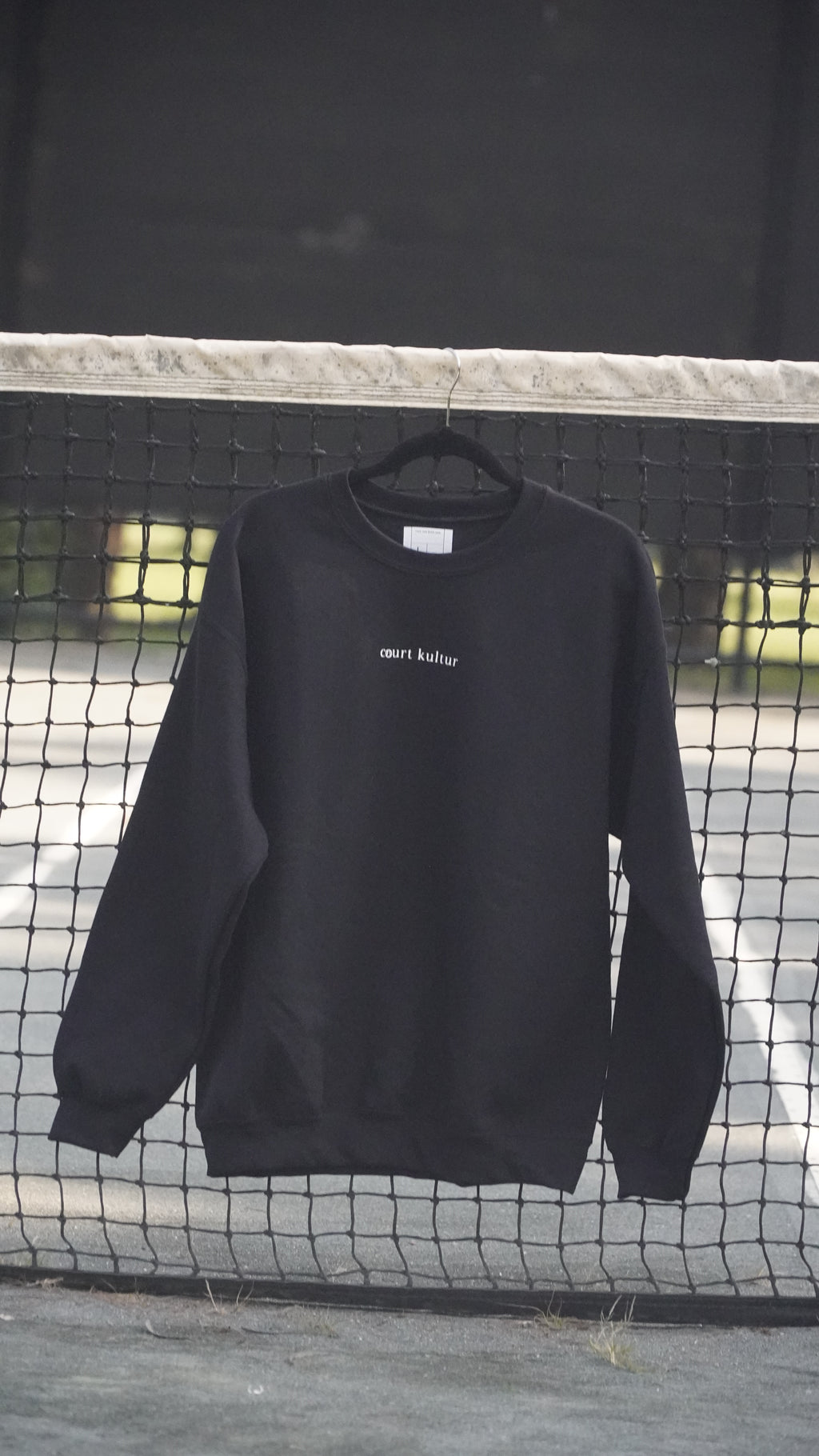 Men's Black Crewneck