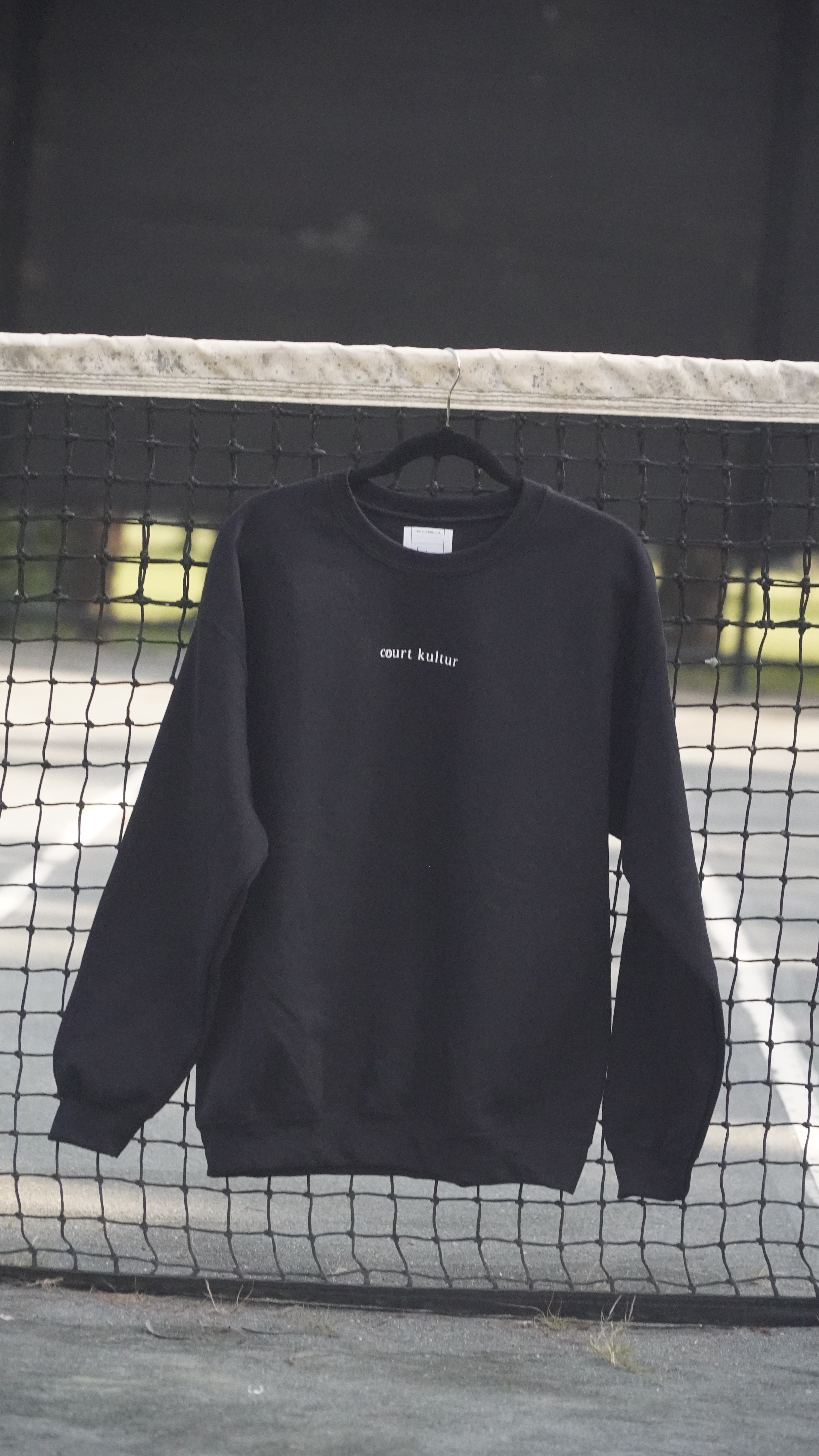 Men's Black Crewneck