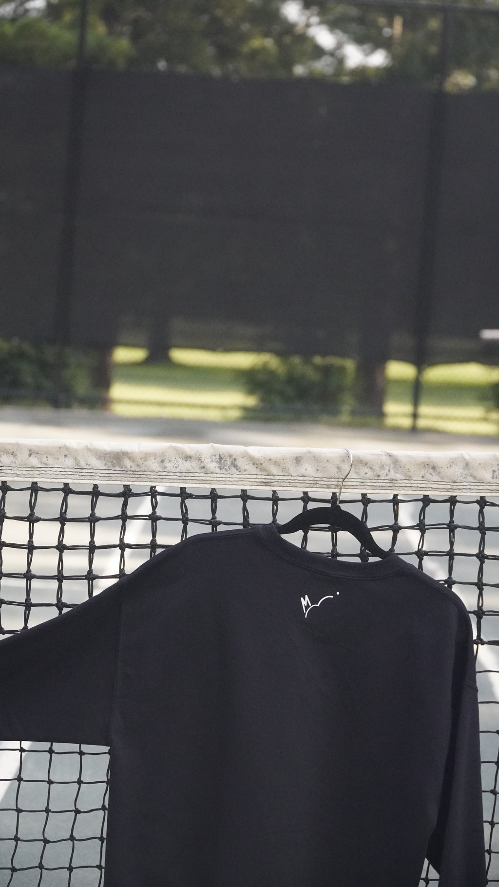 Men's Black Crewneck