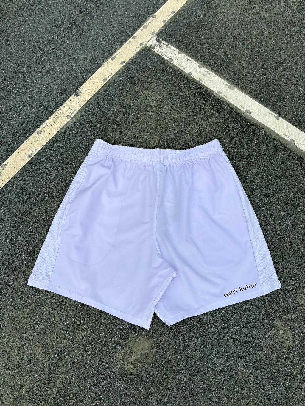 Men's Active White Shorts