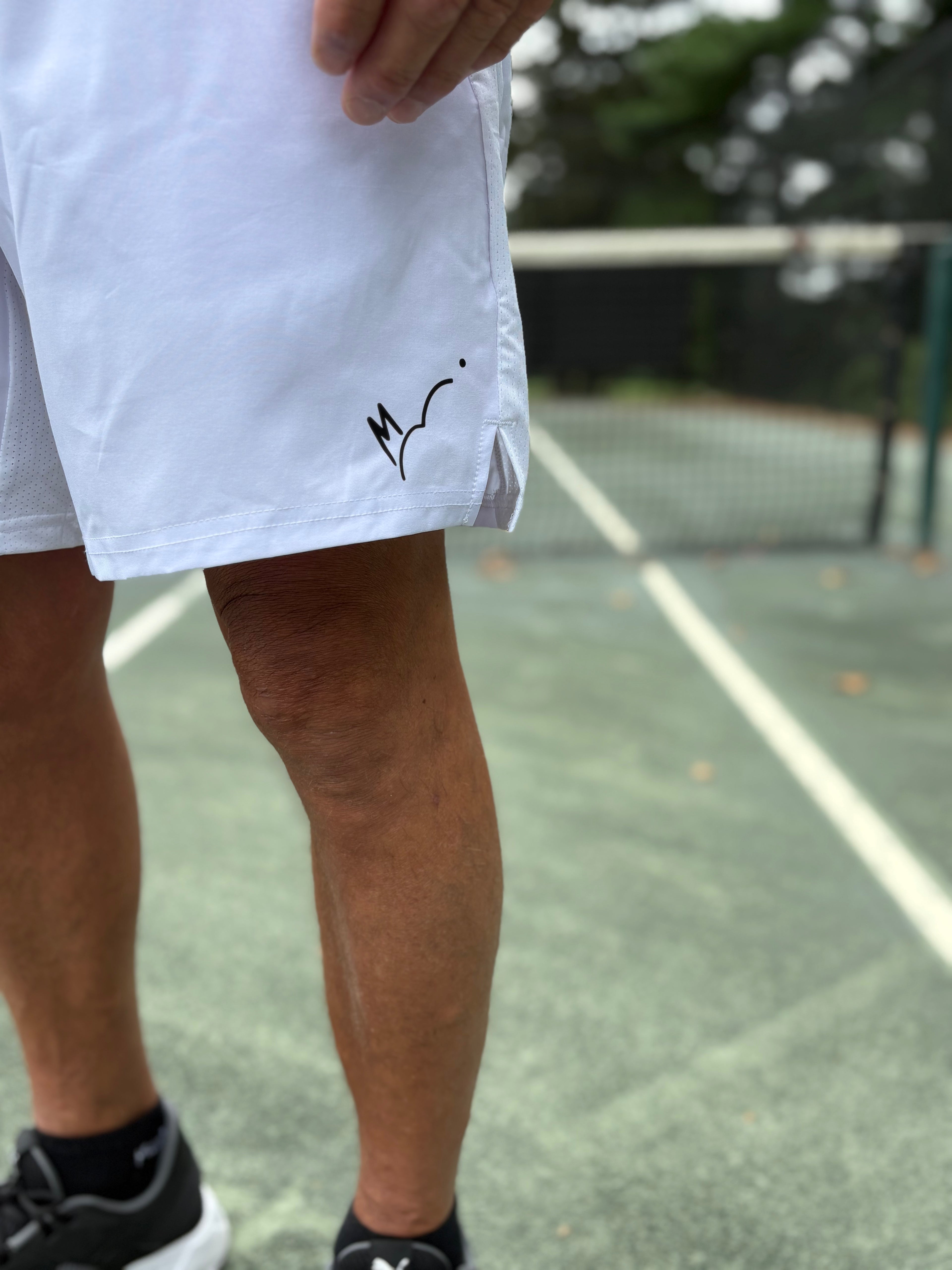 Men's Active White Shorts
