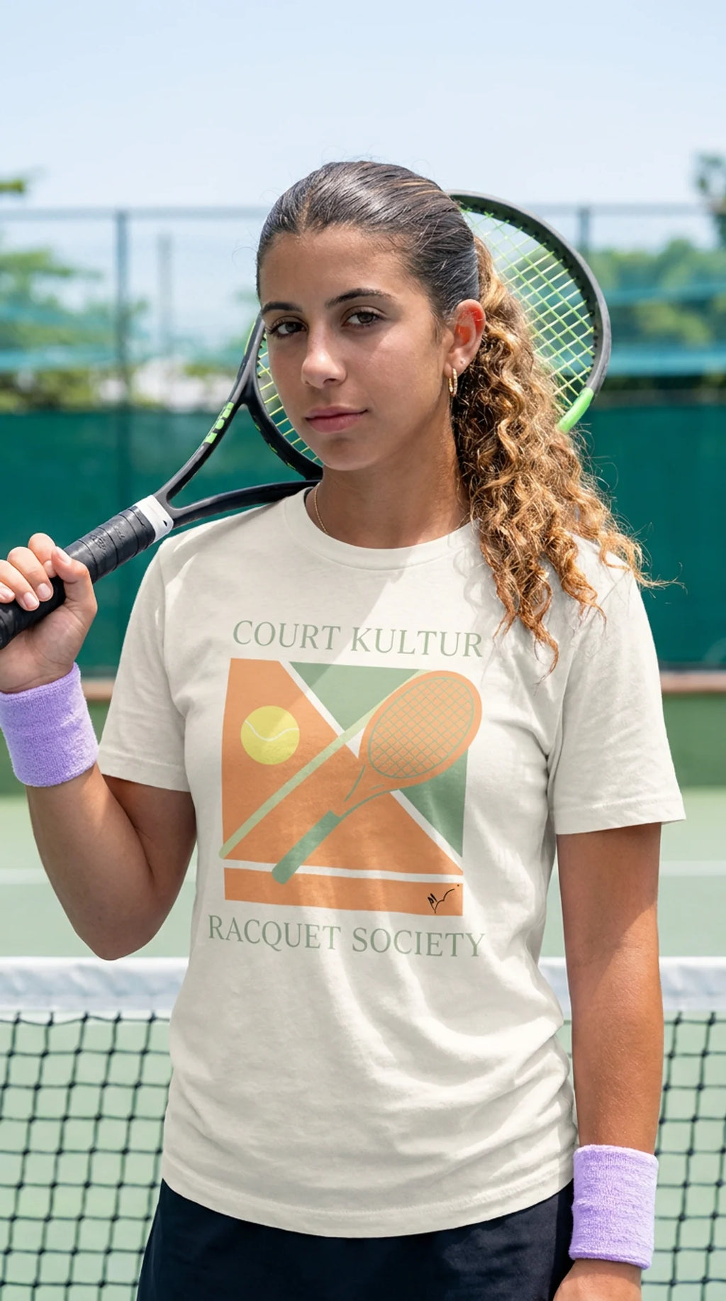 "Racquet Society" Tee